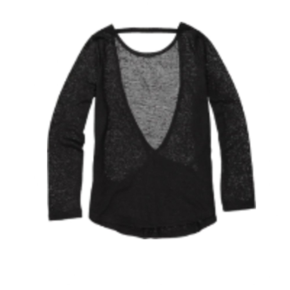 Threads 4 Thought Derinda top layering sweater open back